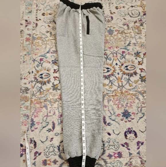 NWT Title, Men Grey/Black Boxing Jogger Sweatpants Drawstring Pants, sz MD - Picture 6 of 8